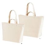 United Athle ユナイテッドアスレ 1474-01 スタンダード キャンバス 2WAY トートバッグ  サイズ比較
