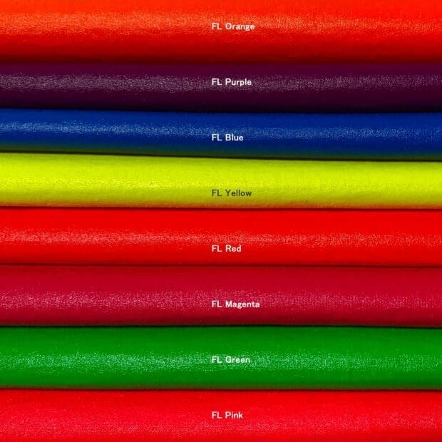 FL 蛍光 インク カラー表