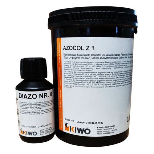 Azocol z 1（旧Azocol z 1/3） 感光液 KIWO エマルジョン ジアゾ(DIAZO)タイプ