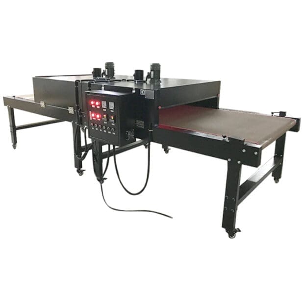 コンベア 乾燥機 カスタマイズ （トンネルドライヤー）4m x 70cm (熱：2m x 55cm)